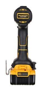 DeWALT DCF887P2-QW power wrench Black Yellow 1/4  3250 RPM 205 Nm 18 V - imagine 5