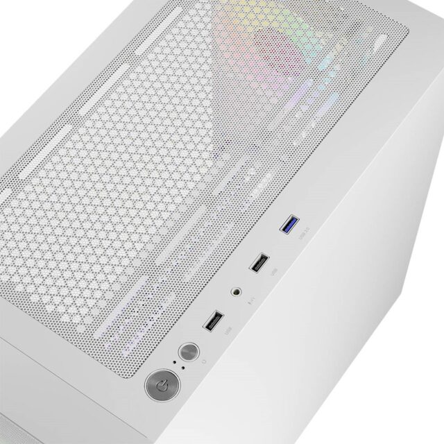 Logic PORTOS ARGB MINI USB 3.0 Case White - imagine 6