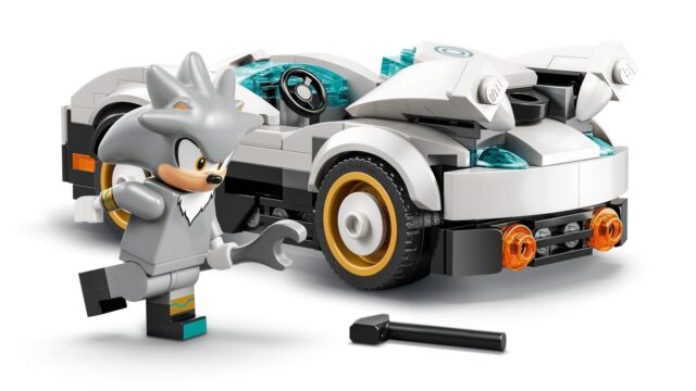 LEGO Sonic 77118 Srebrny samochód vs. monster car Knucklesa - imagine 6