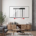 Maclean ultra flat wall mount for TV  40-85   max VESA 600x400  load up to 80kg  MC-123 - imagine 11