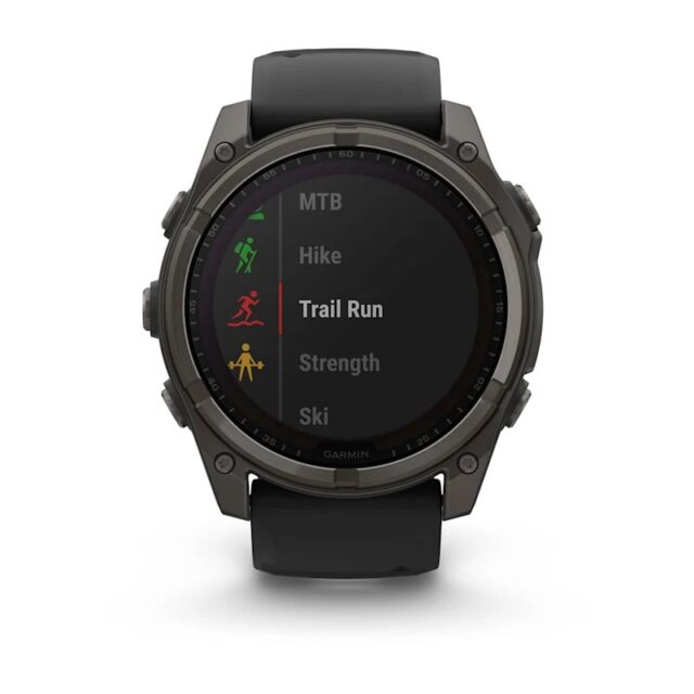 Garmin fenix 8 3.56 cm (1.4 ) 51 mm Digital 280 x 280 pixels Touchscreen Titanium Wi-Fi GPS (satellite) - imagine 7