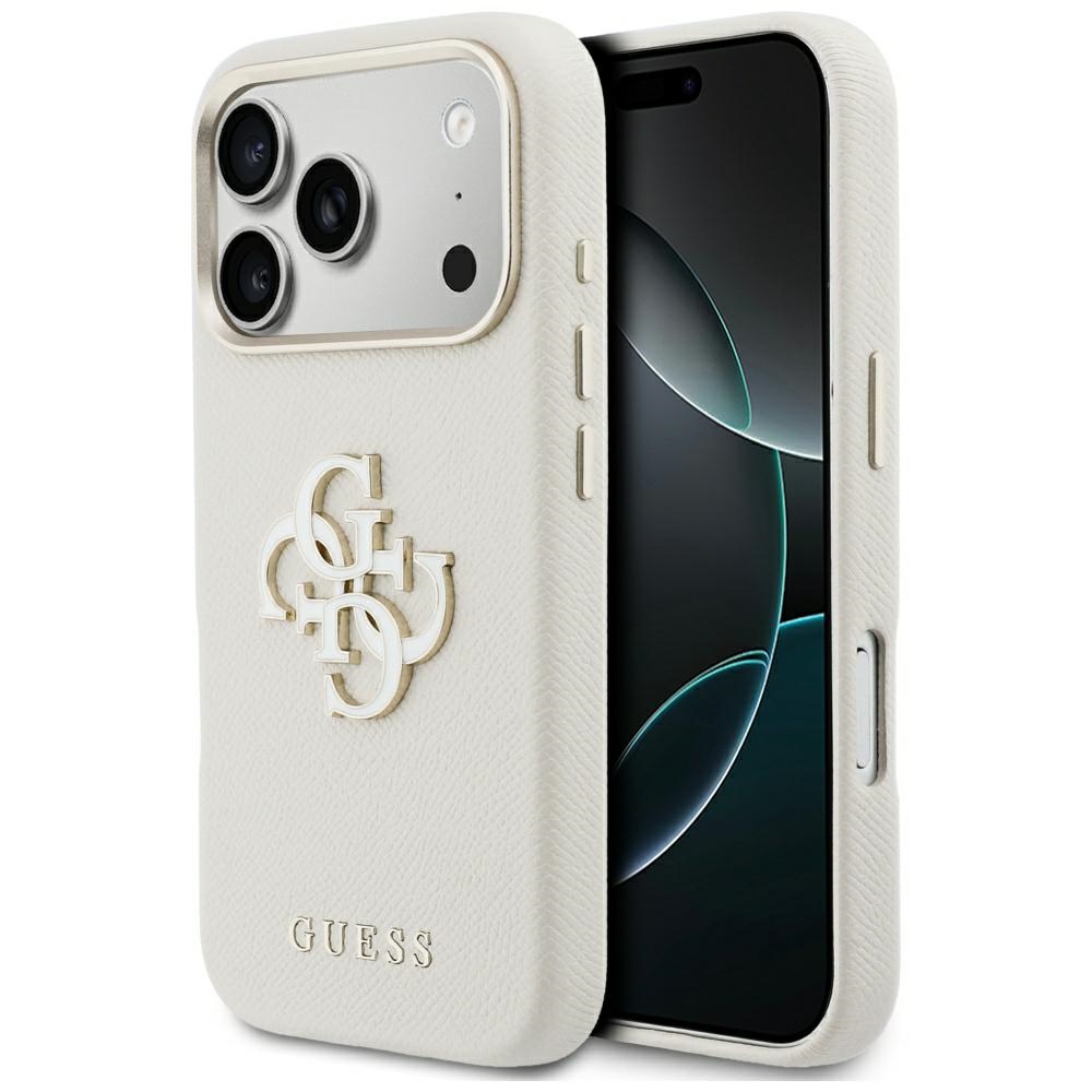 cps-82b251fac011ddcab0c86d905da02c8f-2026-01-23-05-57-06 Case Guess FW Resin Logo for iPhone 17 Pro beige - imagine 1