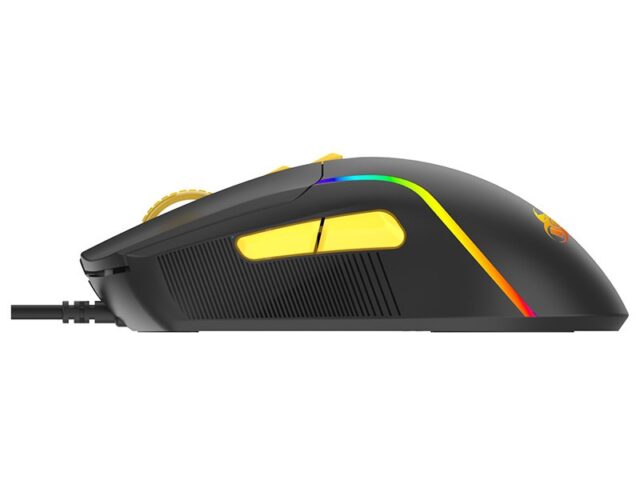 Tracer HORNET 87 keyboard Mouse included Gaming USB QWERTY English Black  Yellow - imagine 5