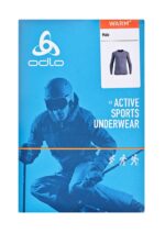 ODLO BL TOP turtle neck l/s ACTIVE WARM men's T-shirt  size M  grey - imagine 4