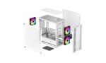DeepCool CC360 WH ARGB Mini Tower White - imagine 9