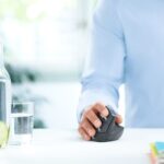 Logitech MX Vertical Advanced Ergonimic mouse RF Wireless+Bluetooth Optical 4000 DPI Right-hand - imagine 3