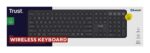 Trust Vaiya US Black USB + RF Wireless + Bluetooth - keyboard - imagine 7