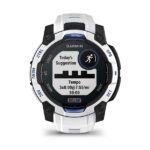 Garmin Instinct 2.29 cm (0.9 ) MIP 45 mm Digital 176 x 176 pixels Touchscreen Black  White GPS (satellite) - imagine 2