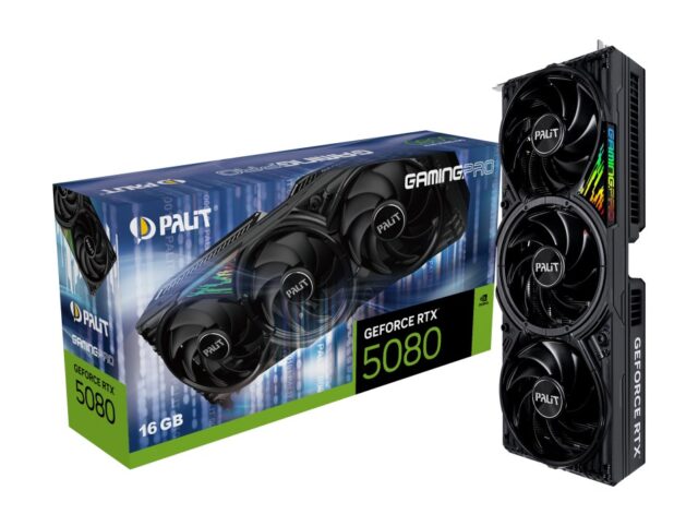 Palit GeForce RTX 5080 GamingPro NVIDIA 16 GB GDDR7 - imagine 10
