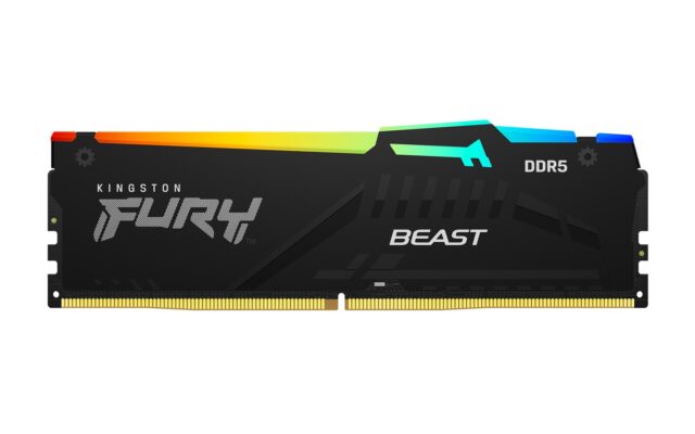 Kingston Technology FURY Beast 64GB 6000MT/s DDR5 CL36 DIMM (Kit of 2) RGB EXPO - imagine 3