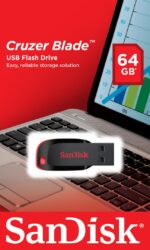 SanDisk Cruzer Blade USB flash drive 64 GB USB Type-A 2.0 Black  Red - imagine 7