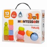 Tullo Sensory blocks – Montessori educational set  13 pieces - imagine 2