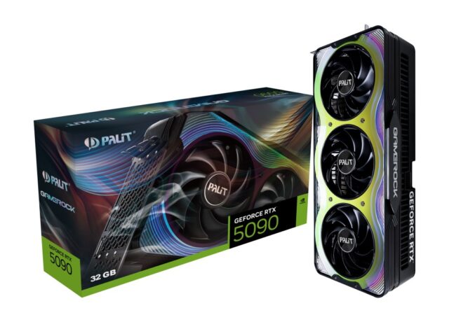 Palit GeForce RTX 5090 GameRock NVIDIA 32 GB GDDR7 - imagine 9