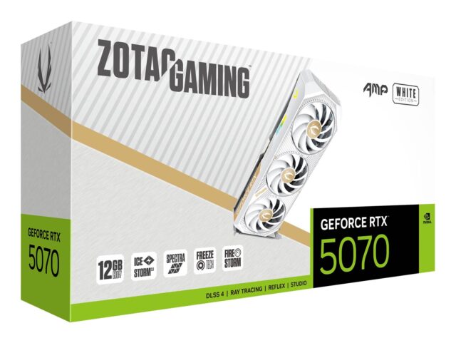 Zotac GAMING GeForce RTX 5070 AMP NVIDIA 12 GB GDDR7 - imagine 7