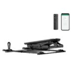 Maclean electric ceiling mount for TV  TUYA support  max VESA 600x400  for sloping walls  remote control  32 -70   35kg  MC-880T - imagine 2