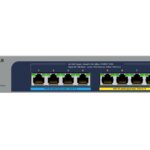 NETGEAR 8-port Ultra60 PoE++ Multi-Gigabit (2.5G) Ethernet Plus Switch Managed L2/L3 2.5G Ethernet (100/1000/2500) Power over Ethernet (PoE) Grey