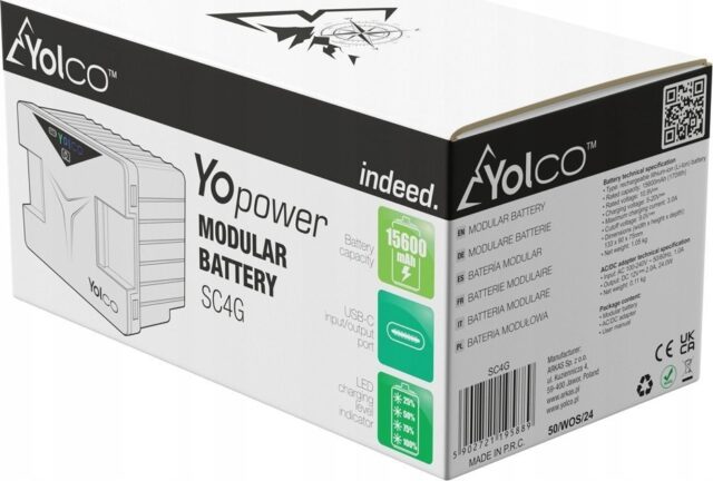 Yopower SC4G  SC4B Modular Battery for Yolco Portable Refrigerators - imagine 3