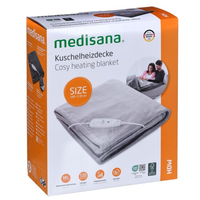 Medisana HDW Electric blanket 120 W Grey - imagine 5