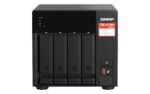 QNAP TS-473A + QSW-1105-5T Bundle Pack NAS Tower Ryzen Embedded V1500B 8 GB DDR4 0 TB QNAP Turbo System Black - imagine 3