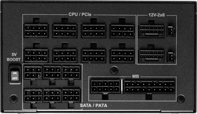 Power supply ASRock Phantom Gaming 1600W (PG-1600G) - imagine 3