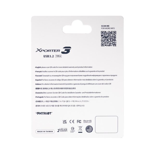 Memory card PATRIOT VX Series 32GB MicroSDXC V30 Class 10 UHS-I U3 4K UHD (PSF32GVX31MCH) - imagine 3