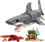 LEGO CREATOR 3 IN 1 31381 Fierce Shark with a Treasure Chest - imagine 3