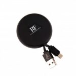 Richmond&Finch kabel zwijany USB-C/MicroUSB/USB czarny/black CWTYPE-006