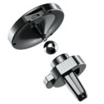 Uchwyt z ład. indukcyjnym 10W NANO GLUEF606 montowany na kratkę wentylacyjną - imagine 2