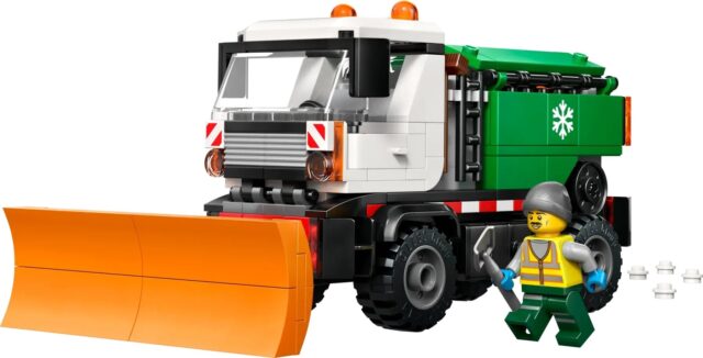 LEGO CITY 60490 Snowplow - imagine 3
