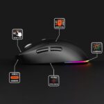 Wireless 2-in-1 Mouse (BT/RF) SILENT & RECHARGE MT1124 - imagine 7