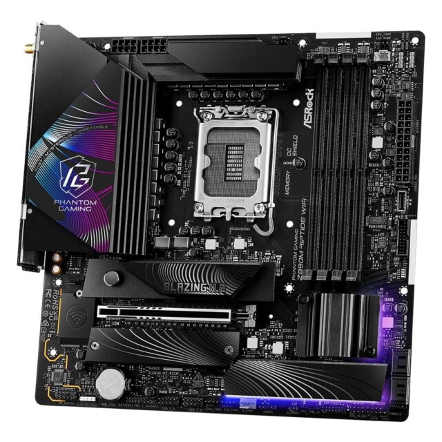 ASRock Z890M Riptide WiFi Motherboard - imagine 5