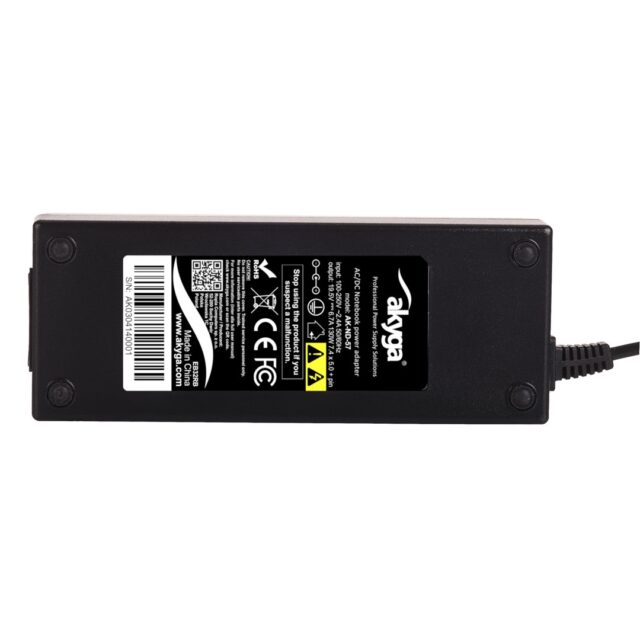 Akyga AK-ND-57 power adapter/inverter Indoor 130 W Black - imagine 6
