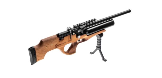 Air rifle Kral Puncher Knight Nemesis PCP Wood 4.5/ 5.5 mm EKP - imagine 6