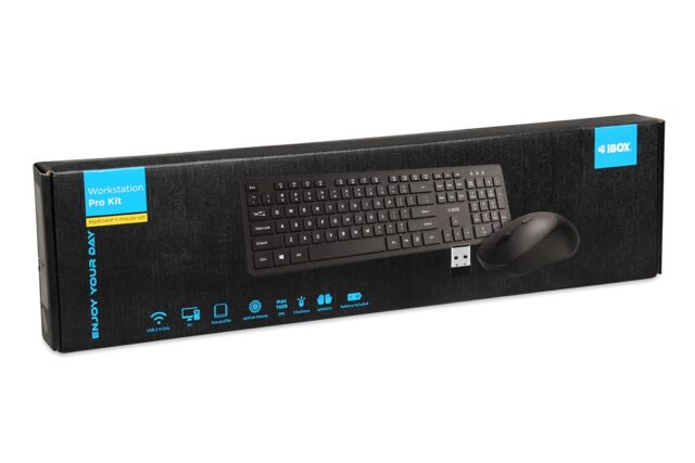 Wireless keyboard + mouse set iBOX Workstation Pro Kit - imagine 8