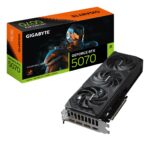 GIGABYTE GeForce RTX 5070 WINDFORCE SFF 12G Graphics Card - 12GB GDDR7  192bit  PCI-E 5.0  2512MHz Core Clock  3 x DP 2.1b  1 x HDMI 2.1b  DLSS 4  GV-N5070WF3-12GD