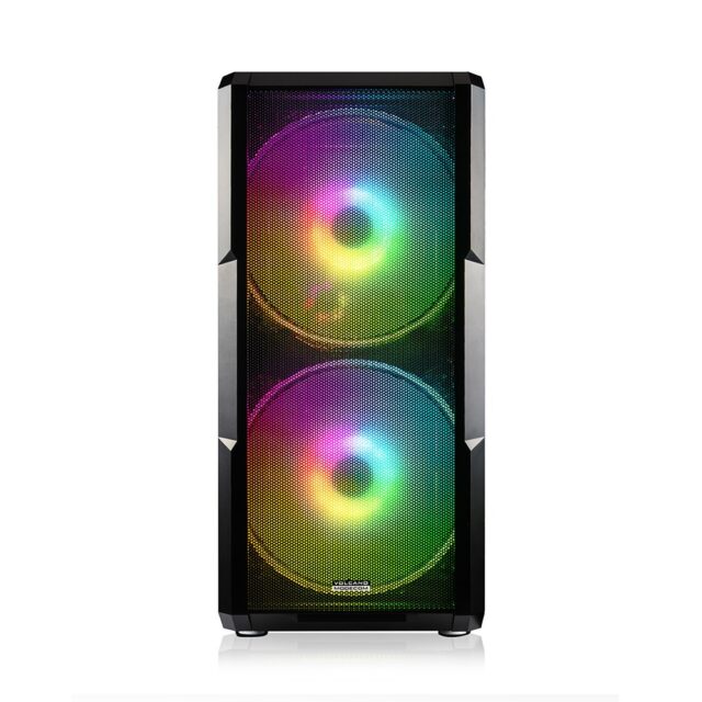 Modecom AMIRANI ARGB Midi Tower Black - imagine 5