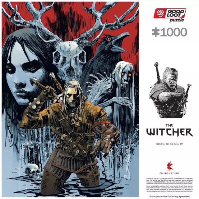 Puzzle Good Loot Comic Book - The Witcher: House of Glass 1000 pc(s) - imagine 4