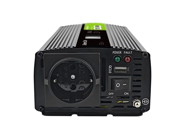 Green Cell PowerInverter LCD 12V 500W/10000W car inverter with display - pure sine wave - imagine 11