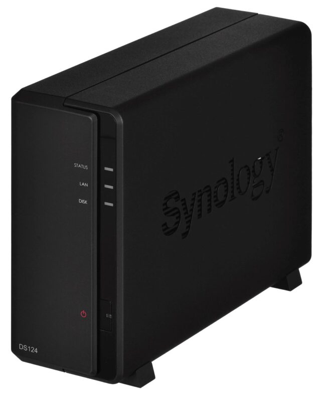 Synology DiskStation DS124 NAS/storage server Desktop Ethernet LAN Black RTD1619B - imagine 2