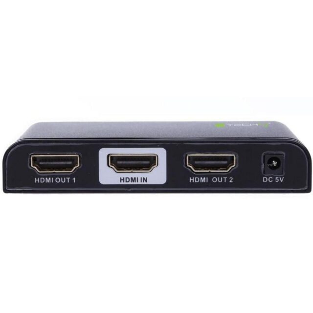Techly IDATA HDMI2-4K2 video splitter HDMI 2x HDMI - imagine 4