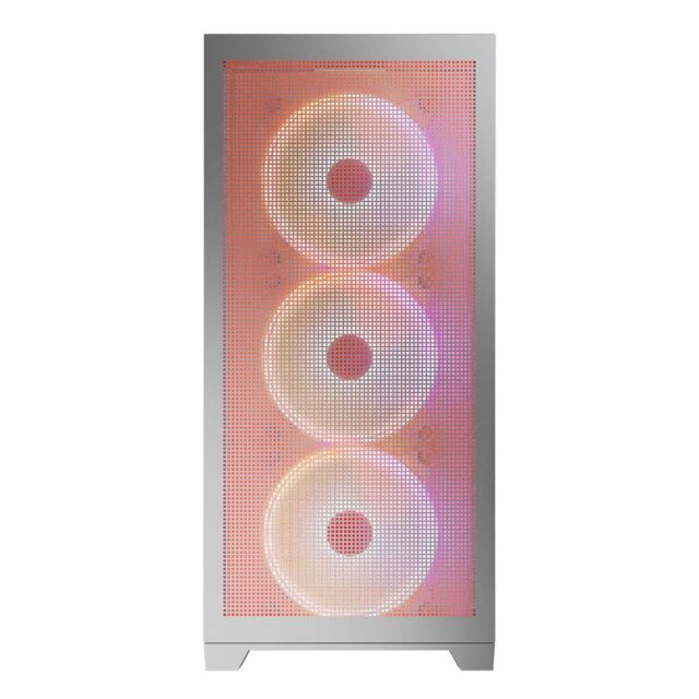 MODECOM Case VOLCANO EXPANSE S APEX ARGB MIDI White - imagine 14