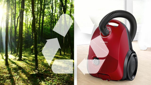 Bosch Serie 2 BGBS2RD1 vacuum 3.5 L Cylinder vacuum Dry 600 W Dust bag - imagine 3