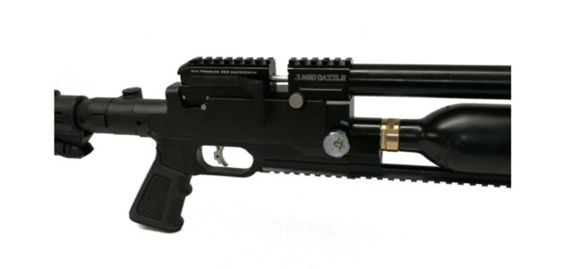 Air rifle Kral Puncher Jumbo Dazzle PCP black 5 5 mm EKP - imagine 18