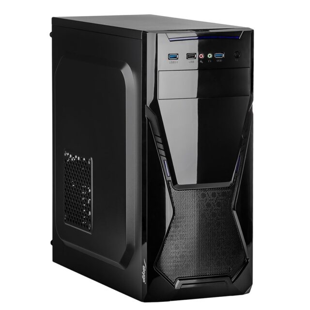 Akyga AK13BK computer case Micro Tower Black - imagine 3