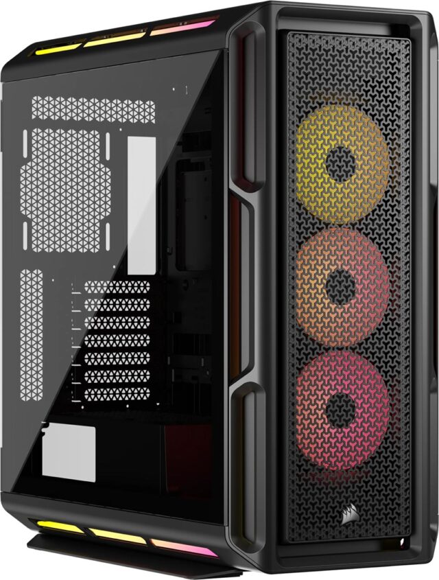 Corsair iCUE LINK 5000T LX RGB Midi Tower Black - imagine 2