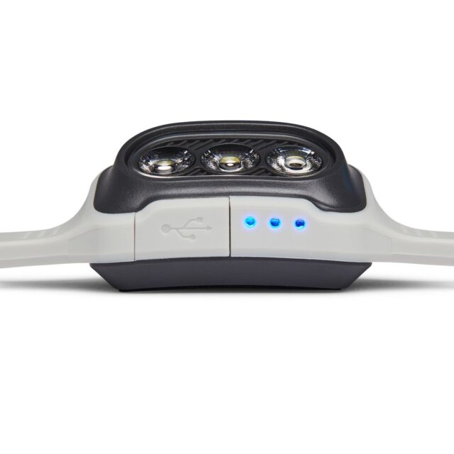 Black Diamond Deploy 325 Black  White Headband flashlight LED - imagine 5