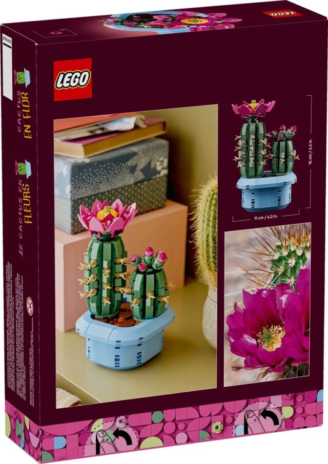 LEGO BOTANICALS 11509 Flowering Cactus - imagine 2