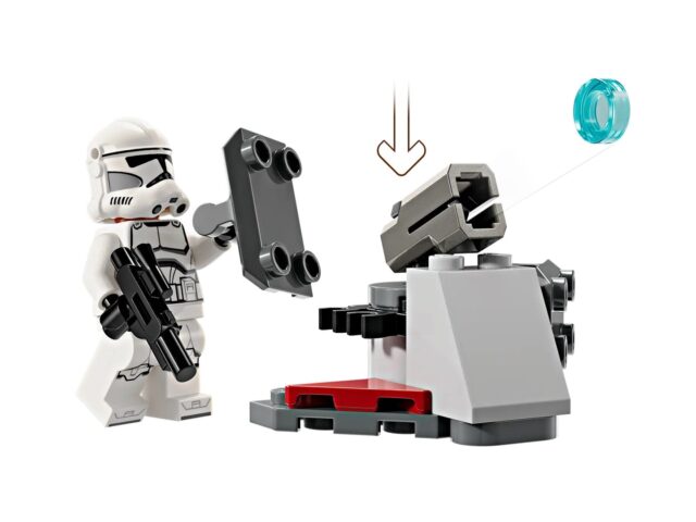 LEGO STAR WARS 75372 CLONE TROOPER & BATTLE DROID BATTLE PACK - imagine 5