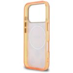 Case Guess IML Peony Dot MagSafe for  iPhone 17 Pro orange - imagine 7