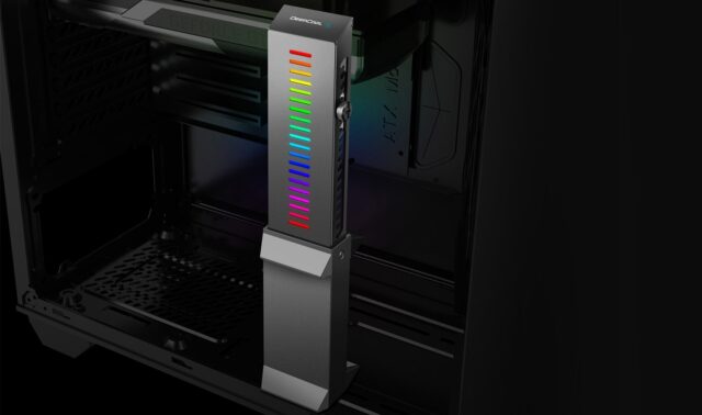 DeepCool GH-01 A-RGB Full Tower Graphic card holder - imagine 9